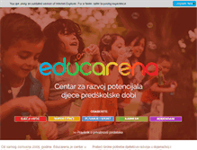 Tablet Screenshot of educarena.com